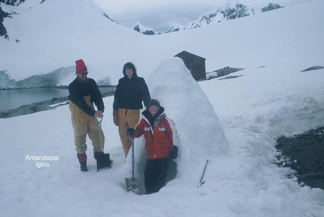 Antarctique Igloo