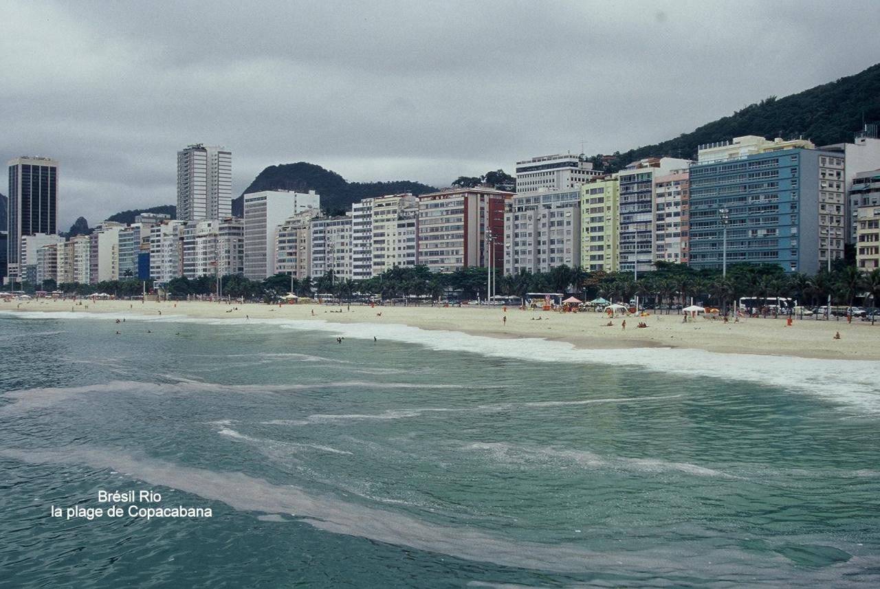 Brésil Rio la plage de Copacabana