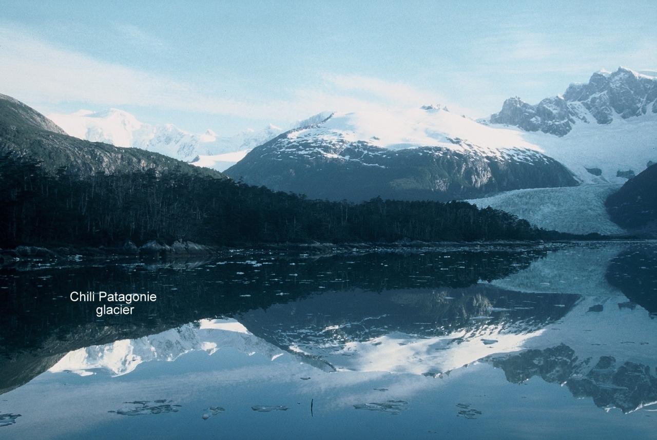 Chilli Patagonie glacier