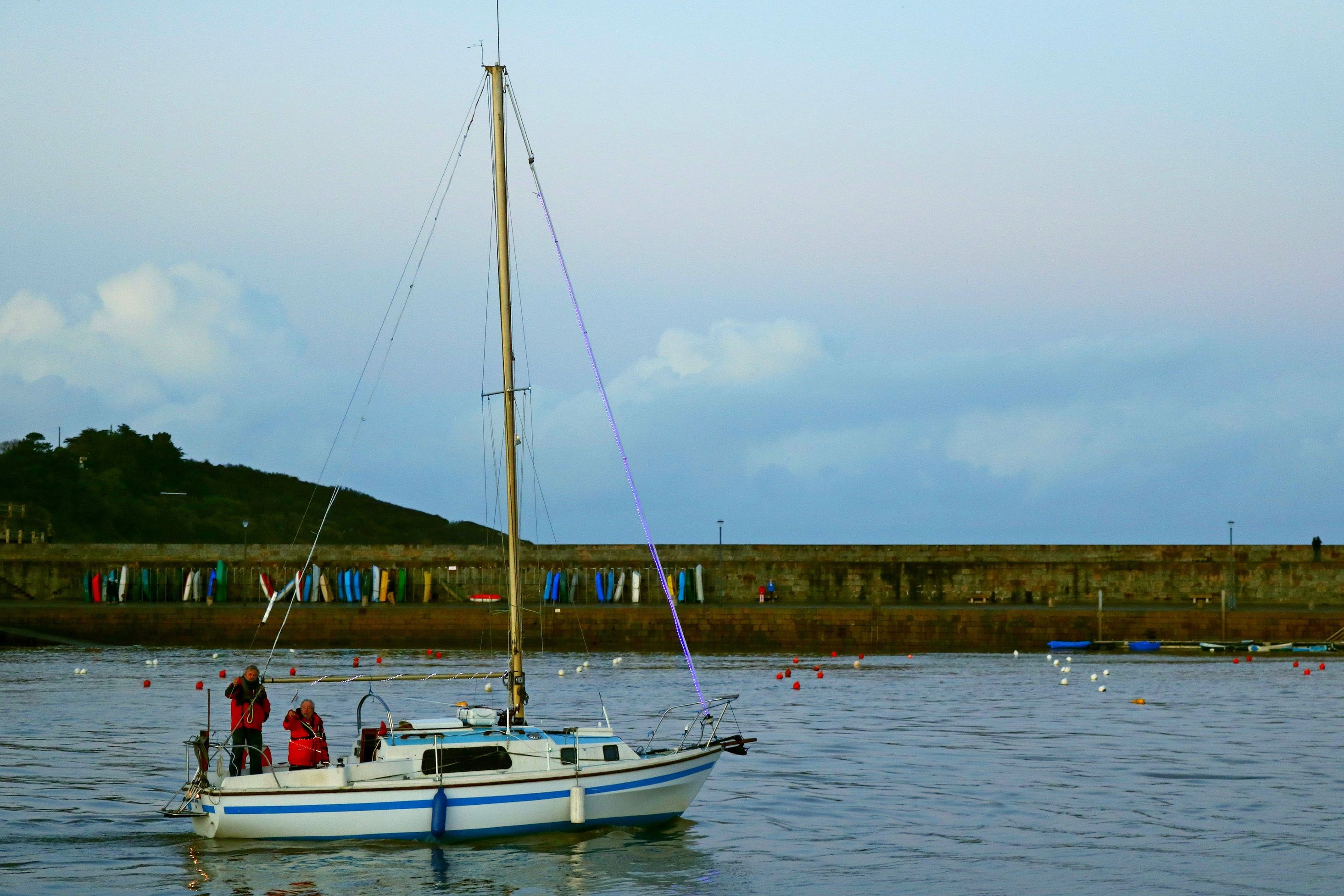 Bateaux Illuminés en rade de Binic