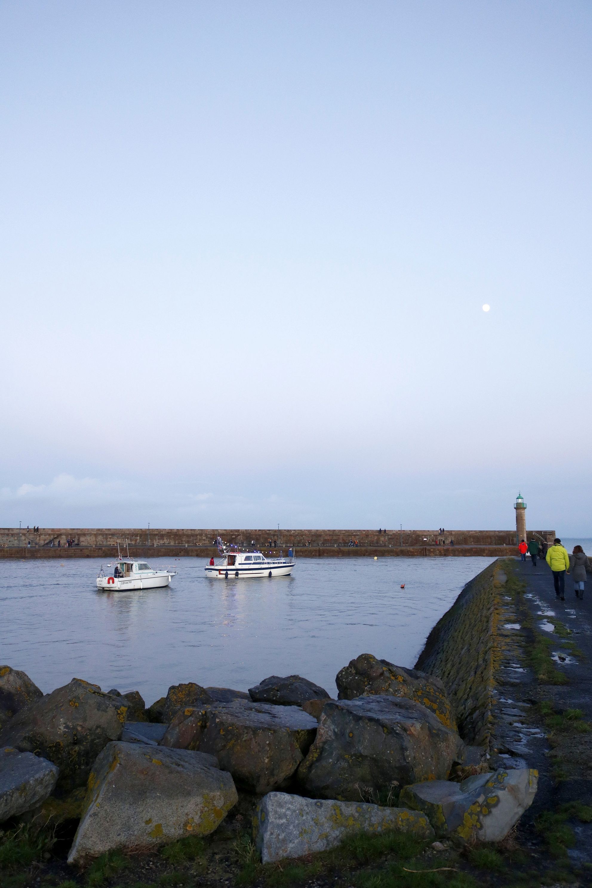 Bateaux Illuminés en rade de Binic