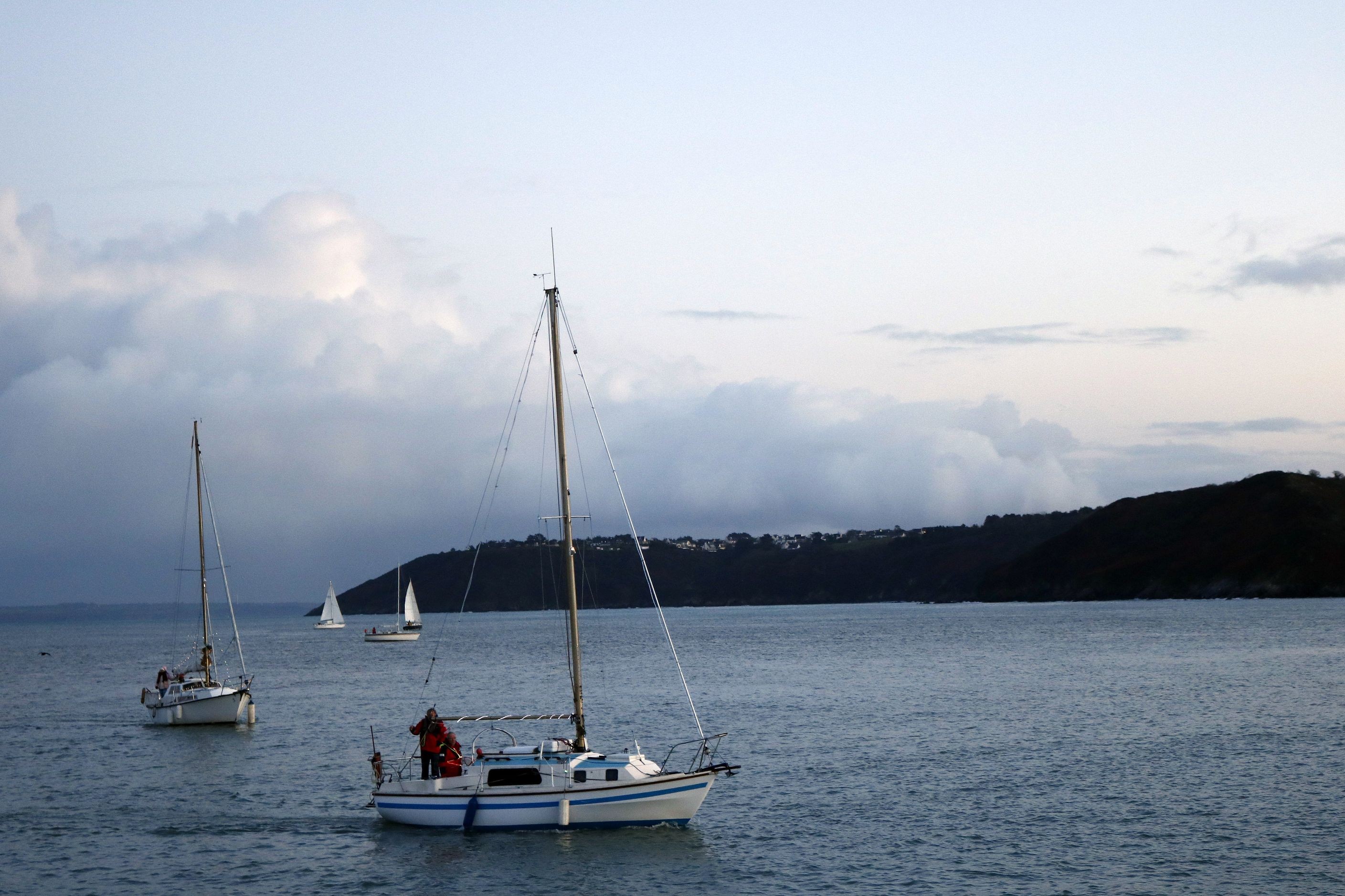 Bateaux Illuminés en rade de Binic