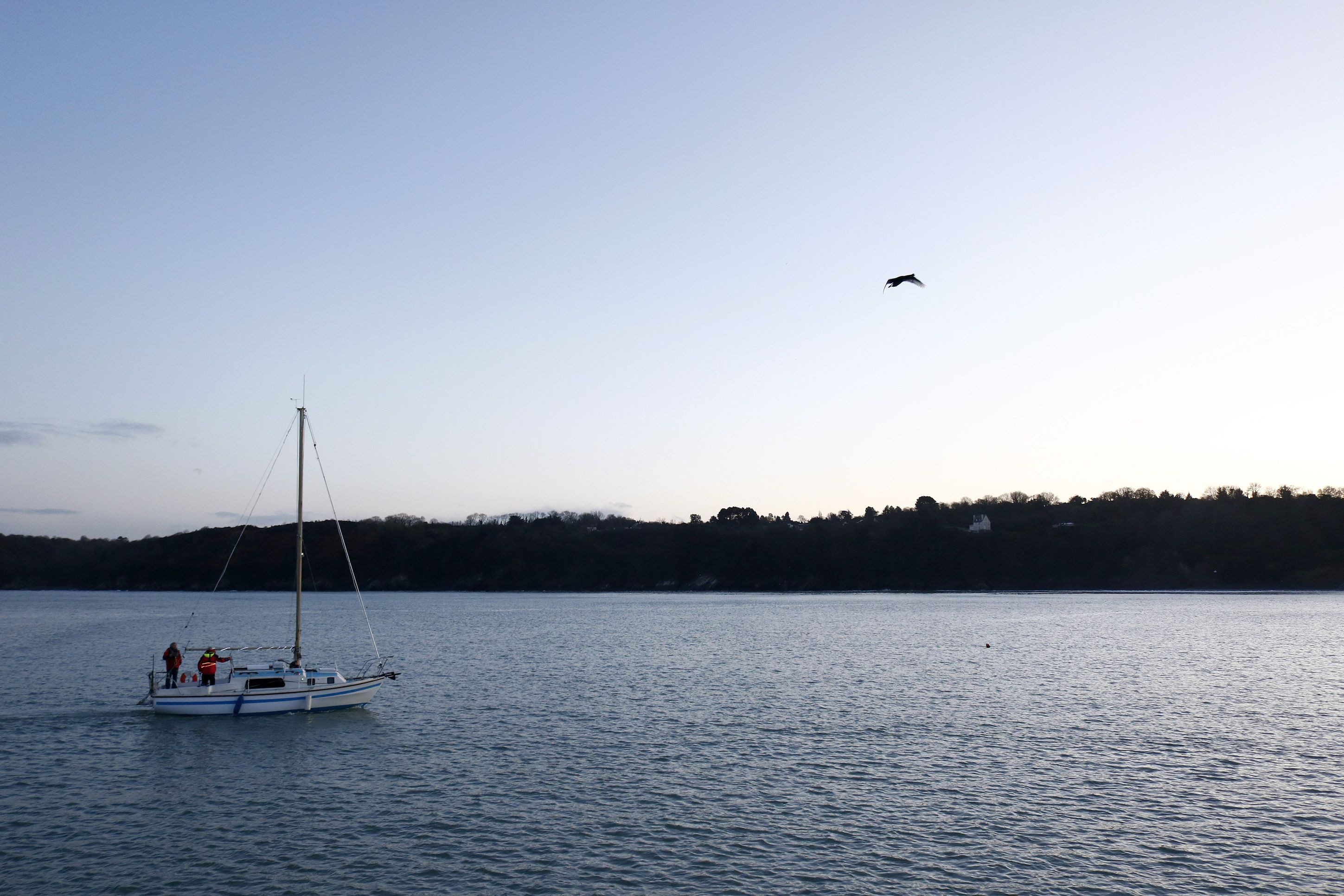 Bateaux Illuminés en rade de Binic