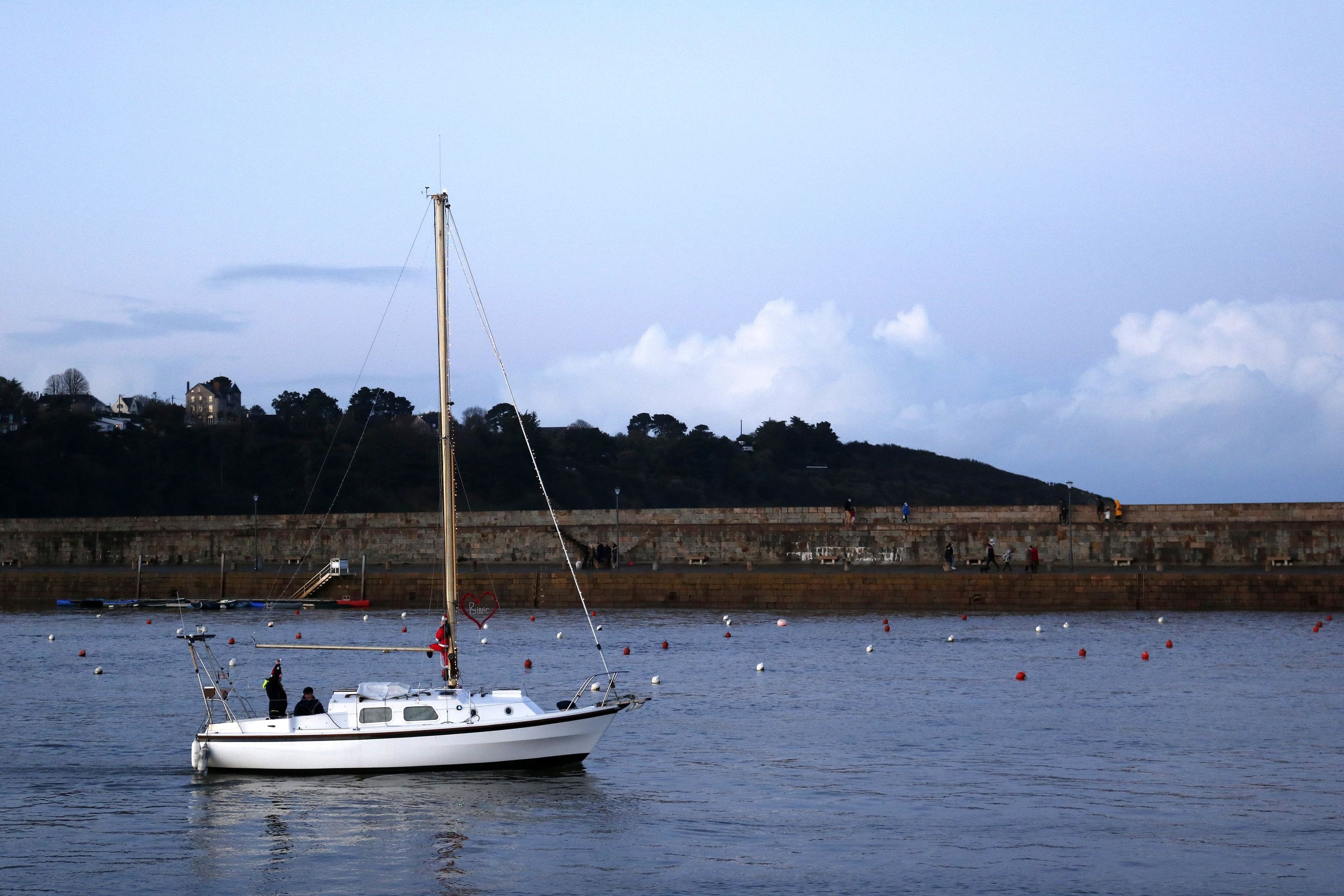 Bateaux Illuminés en rade de Binic