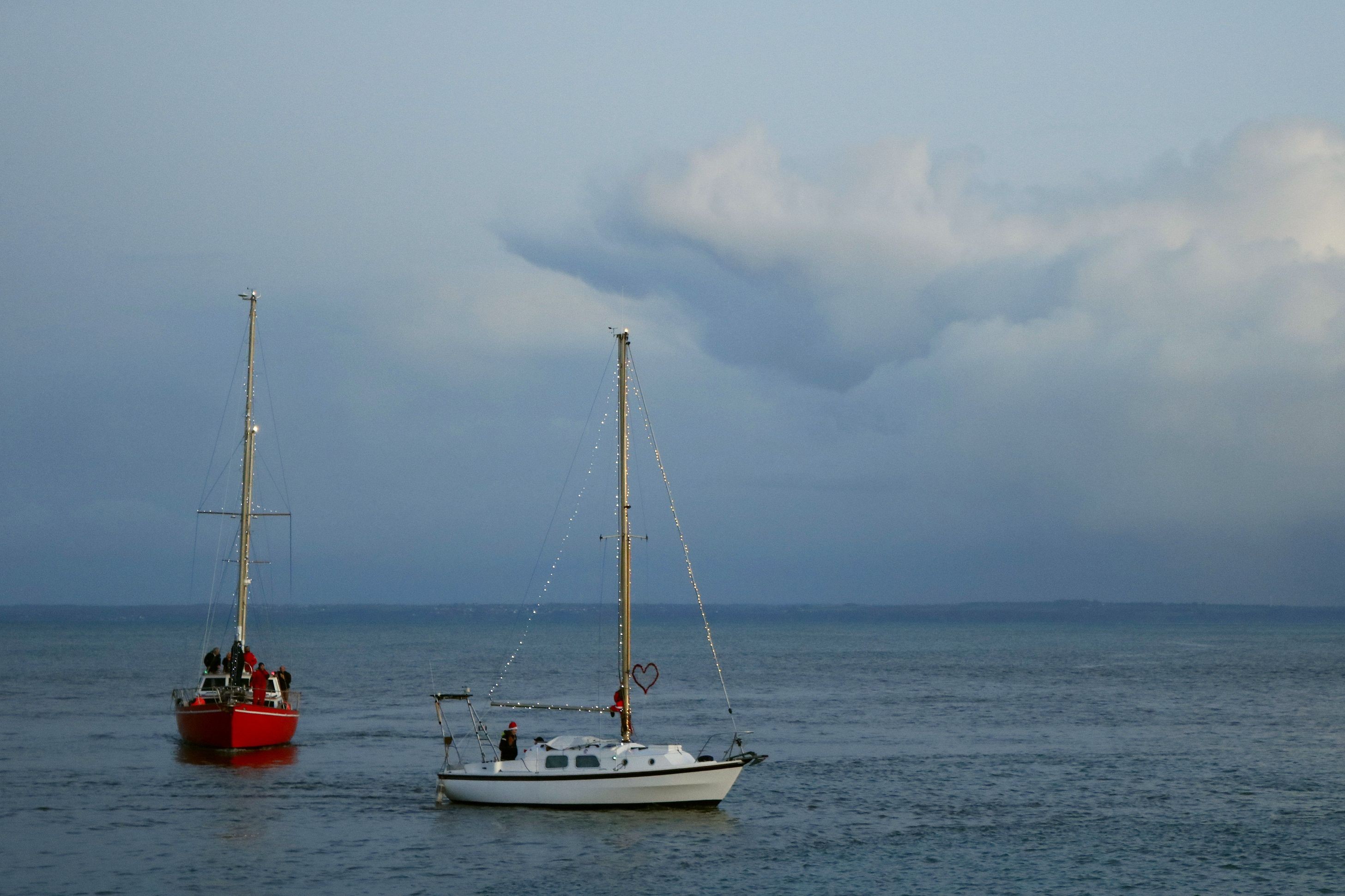 Bateaux Illuminés en rade de Binic