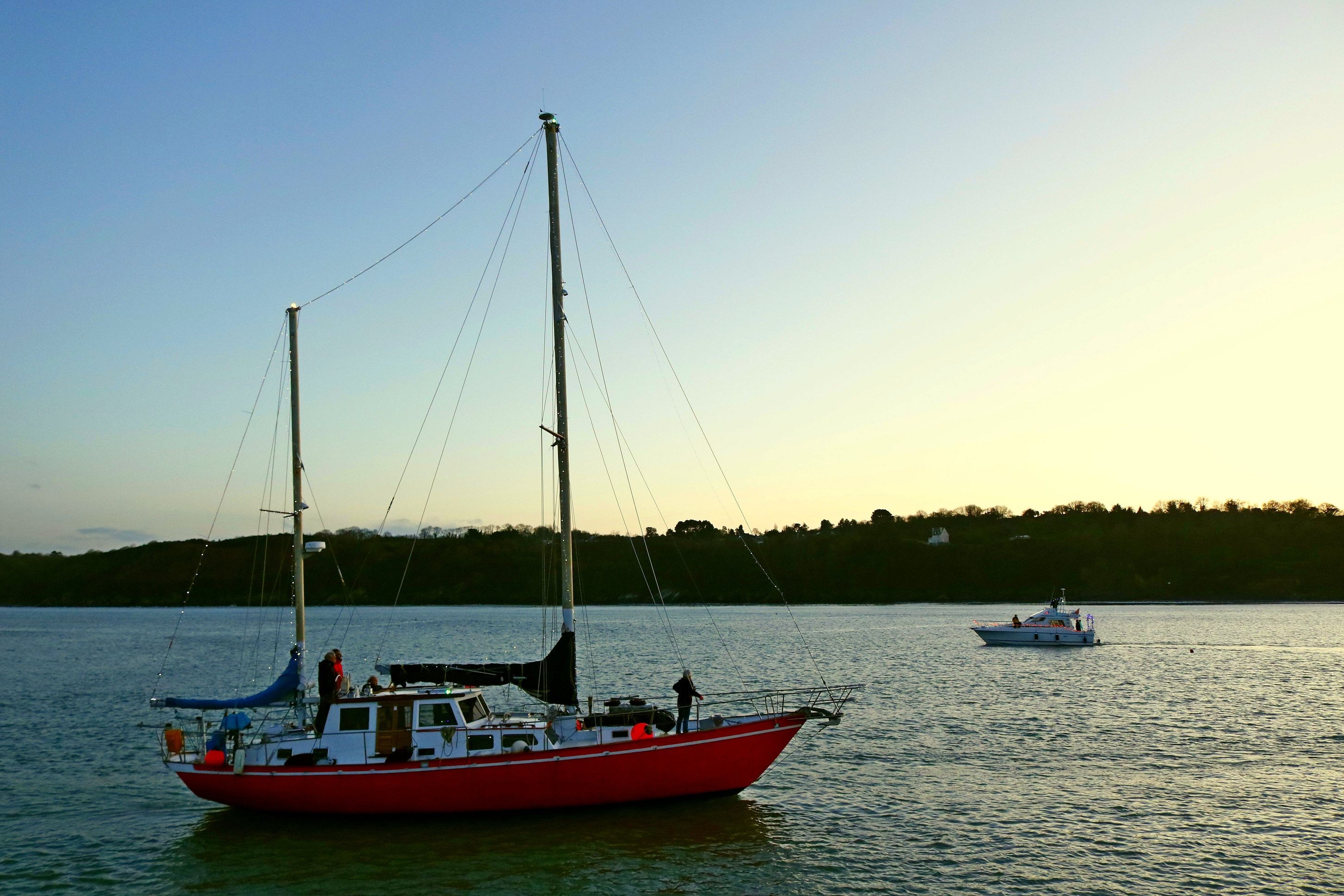 Bateaux Illuminés en rade de Binic