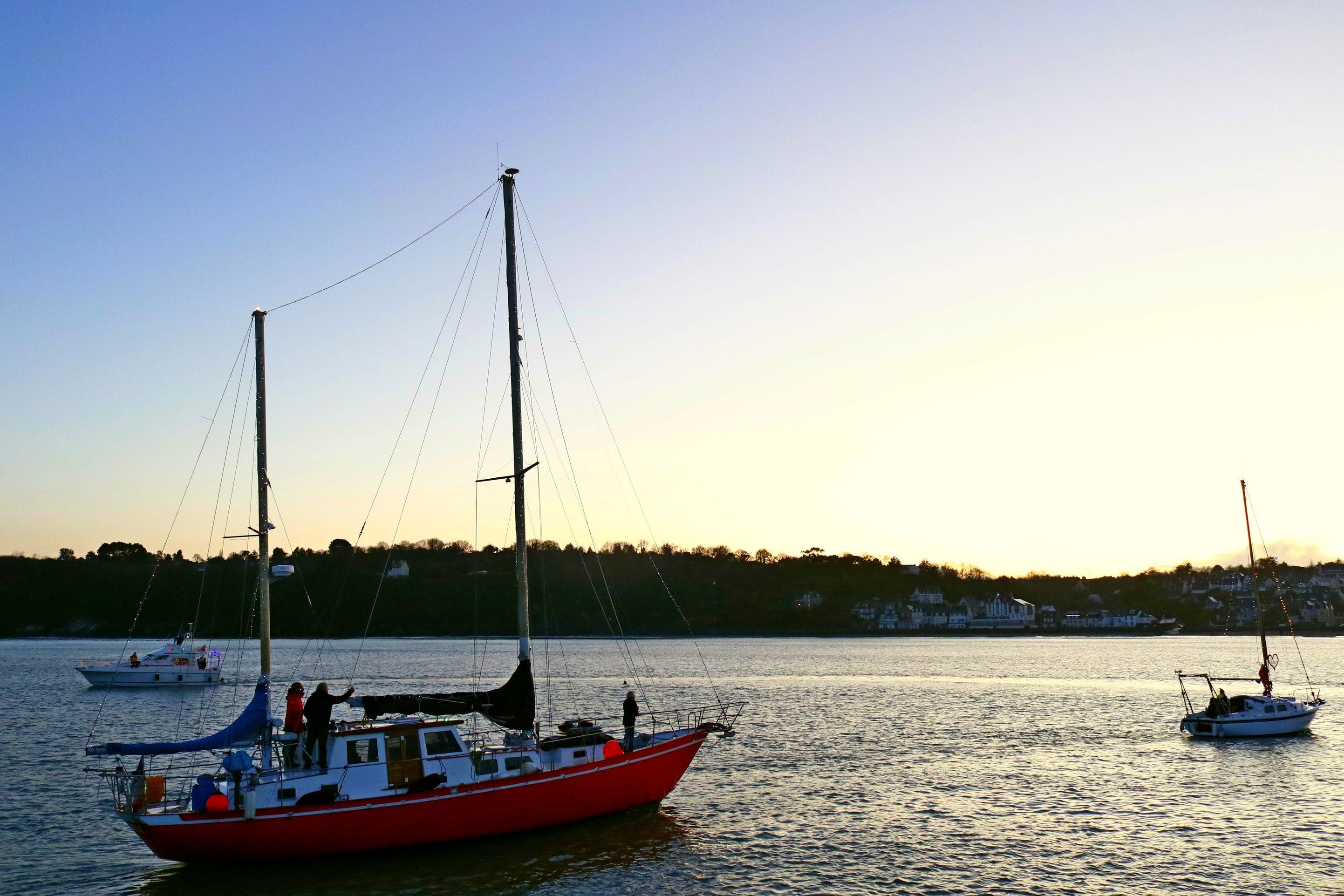 Bateaux Illuminés en rade de Binic