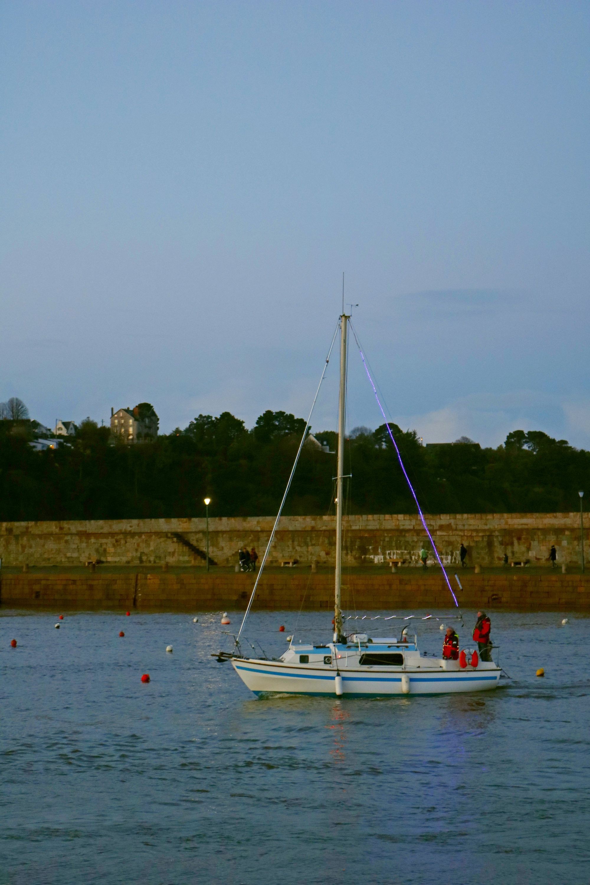 Bateaux Illuminés en rade de Binic