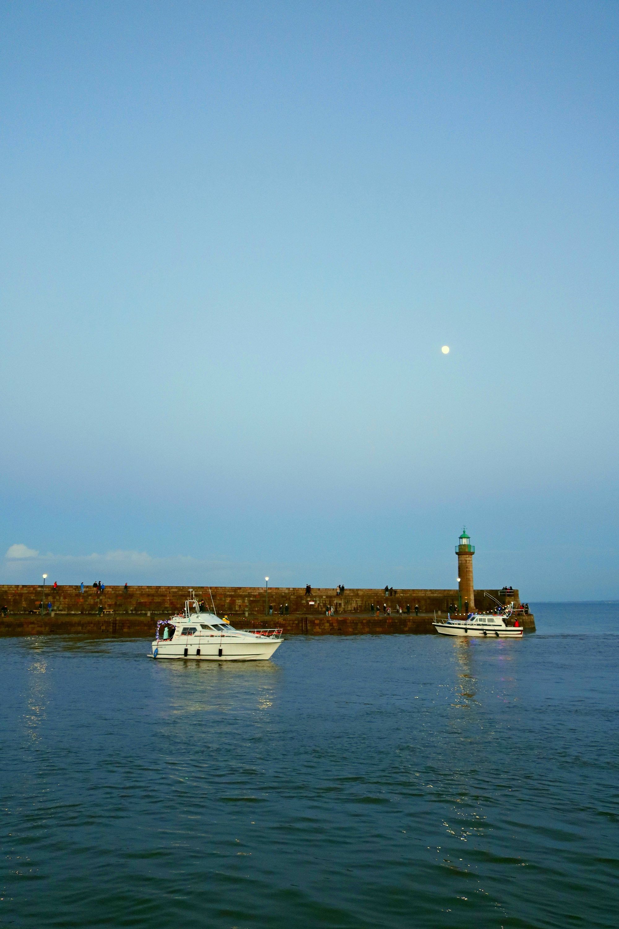 Bateaux Illuminés en rade de Binic