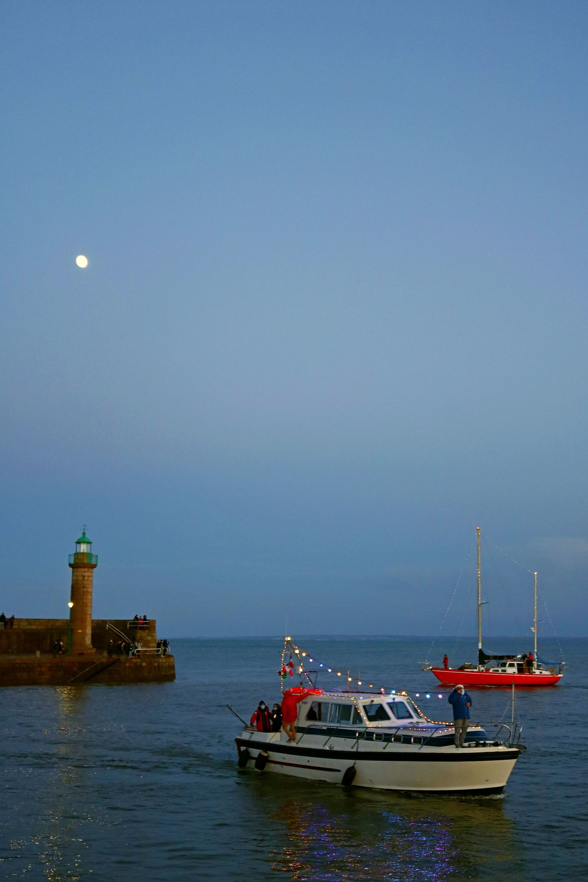 Bateaux Illuminés en rade de Binic