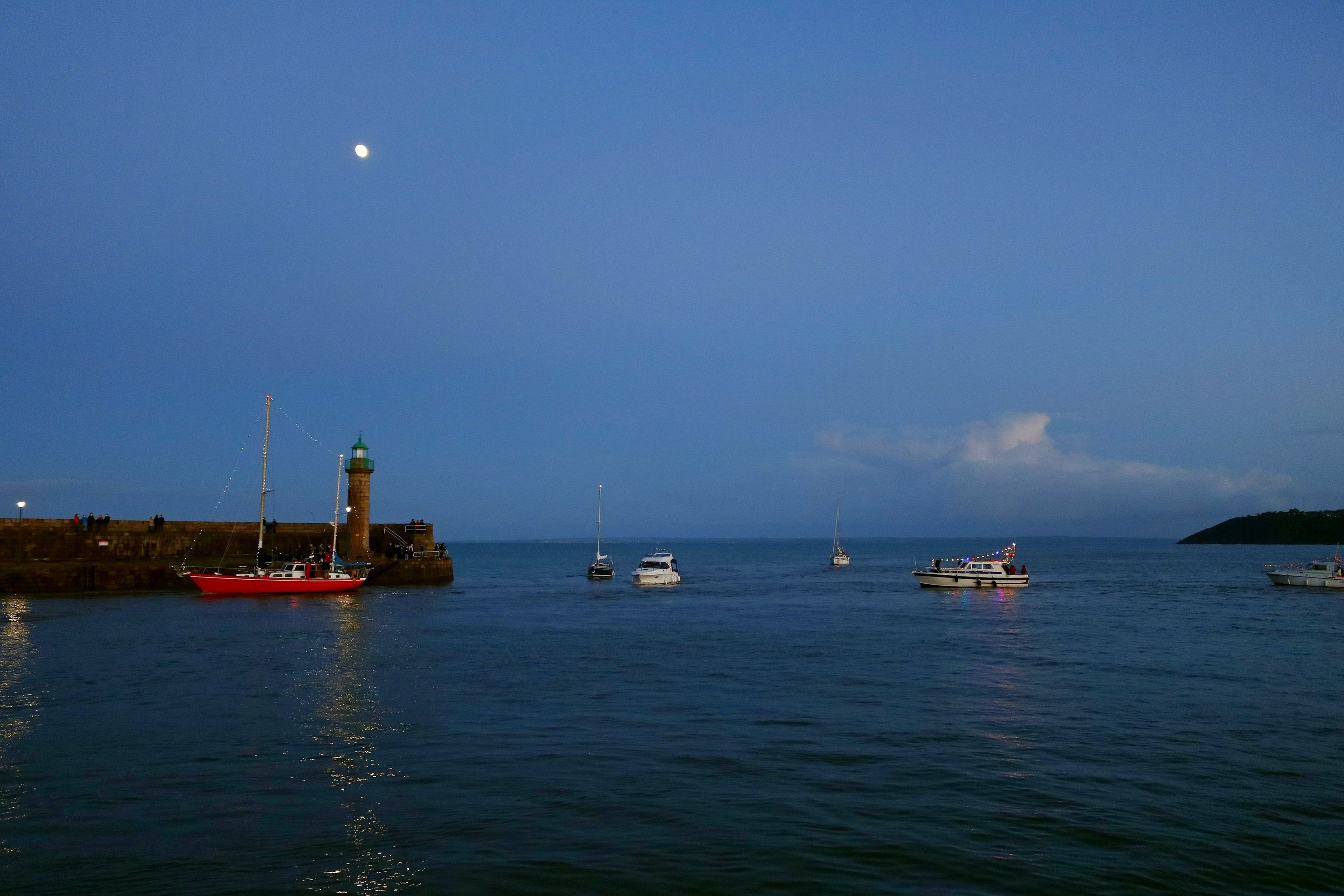 Bateaux Illuminés en rade de Binic