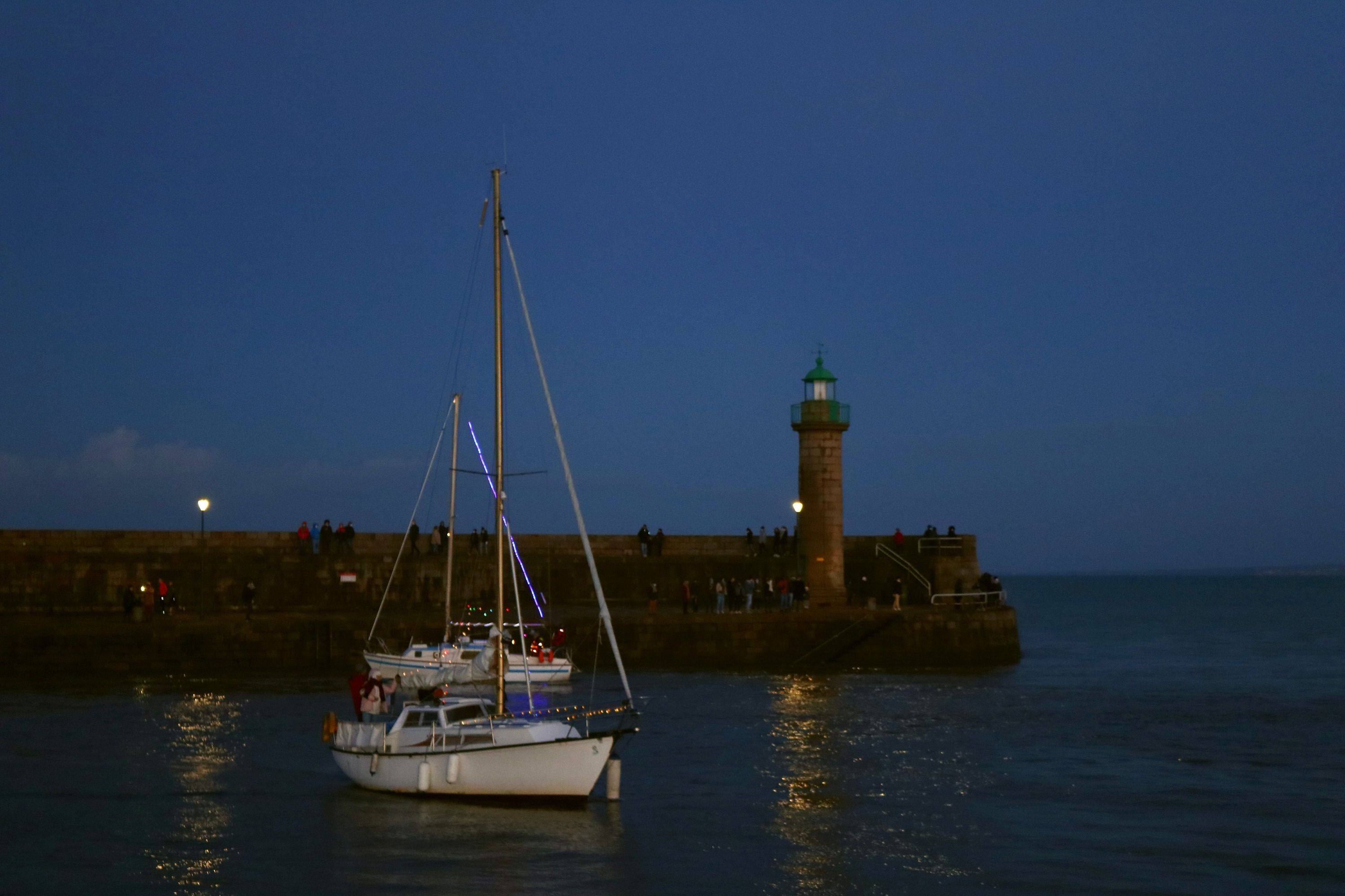 Bateaux Illuminés en rade de Binic