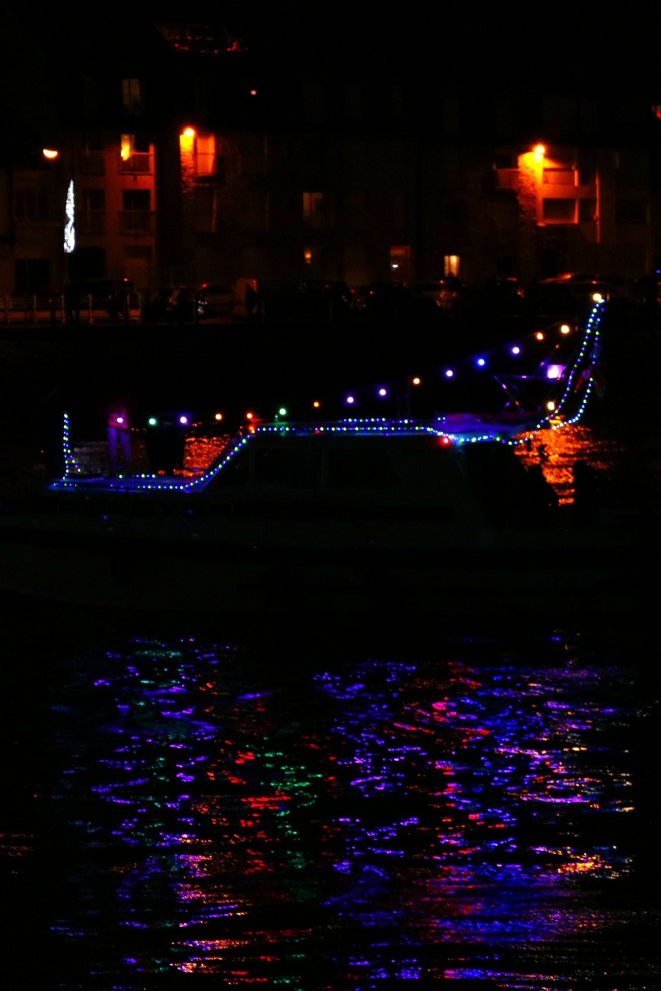 Bateaux Illuminés en rade de Binic